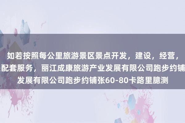 如若按照每公里旅游景区景点开发，建设，经营，游客咨询服务及相关配套服务，丽江成康旅游产业发展有限公司跑步约铺张60-80卡路里臆测